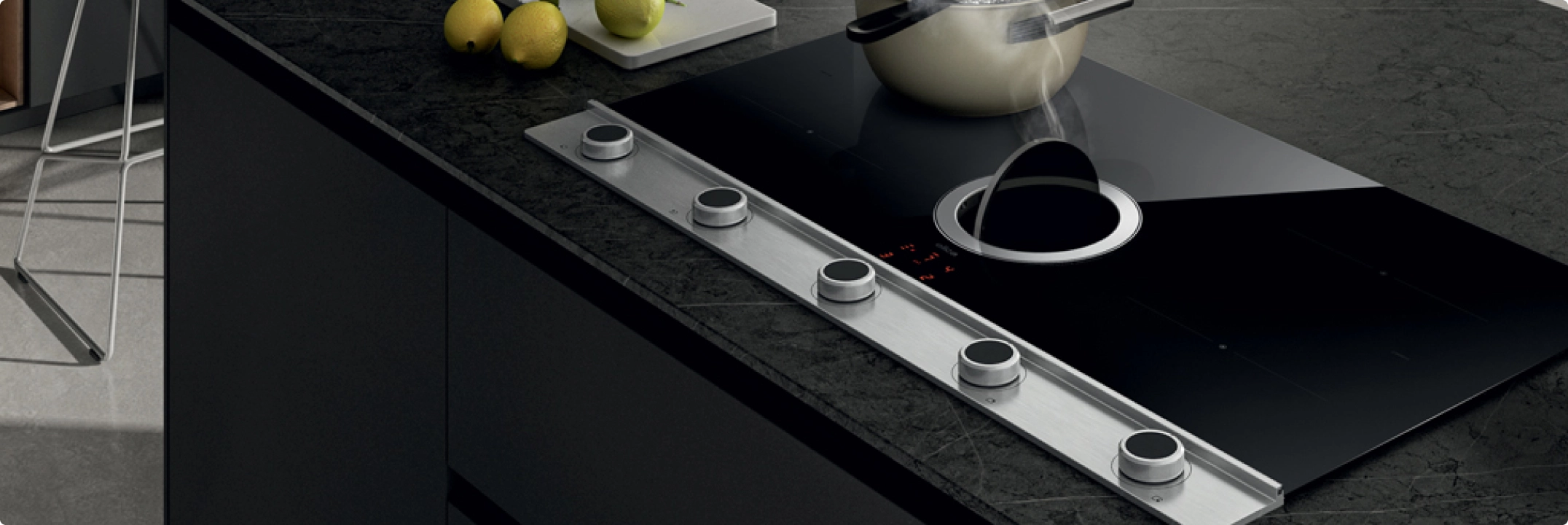 The range of extractor hobs to suit every need.