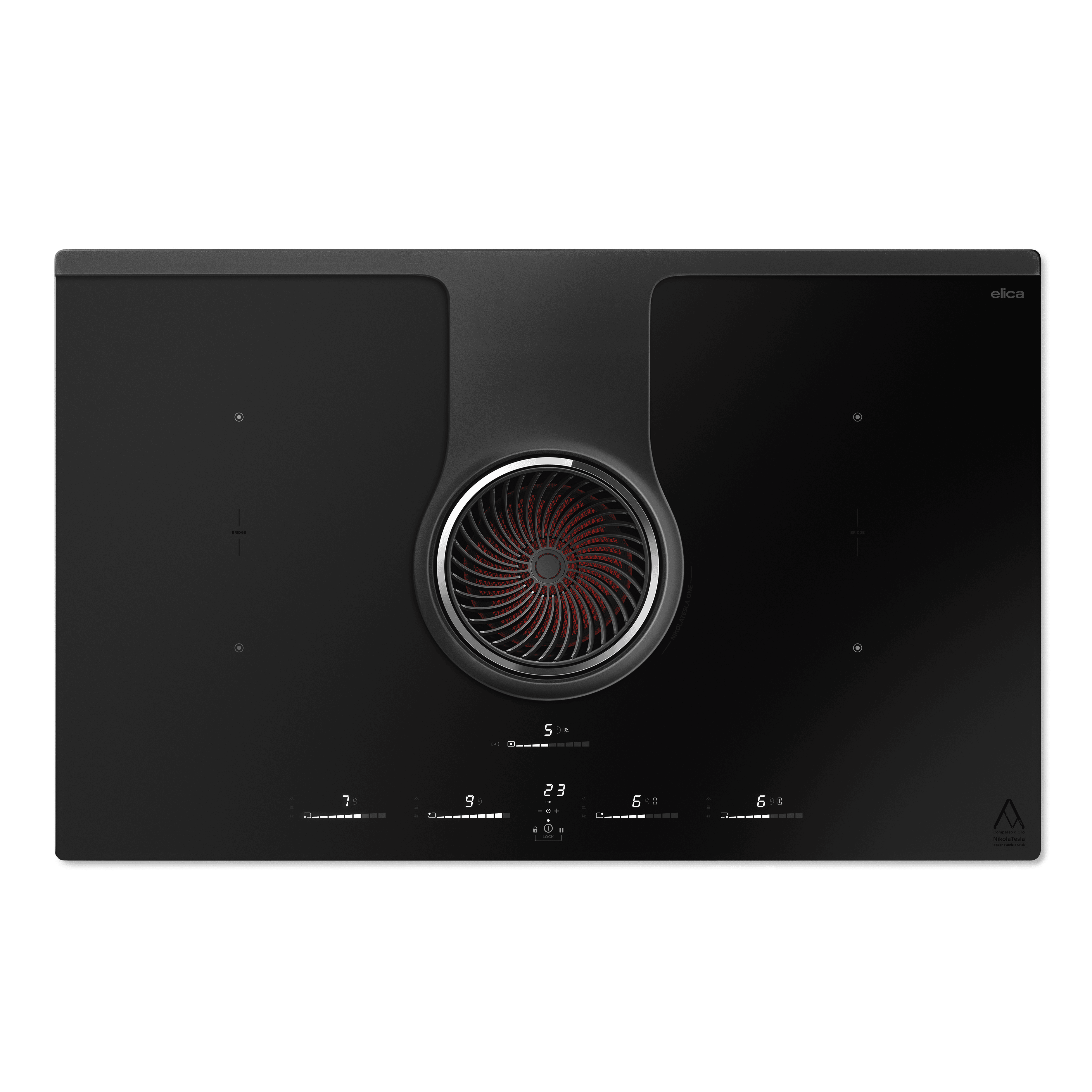 Hobs Induction Hobs With Extractor black thumb