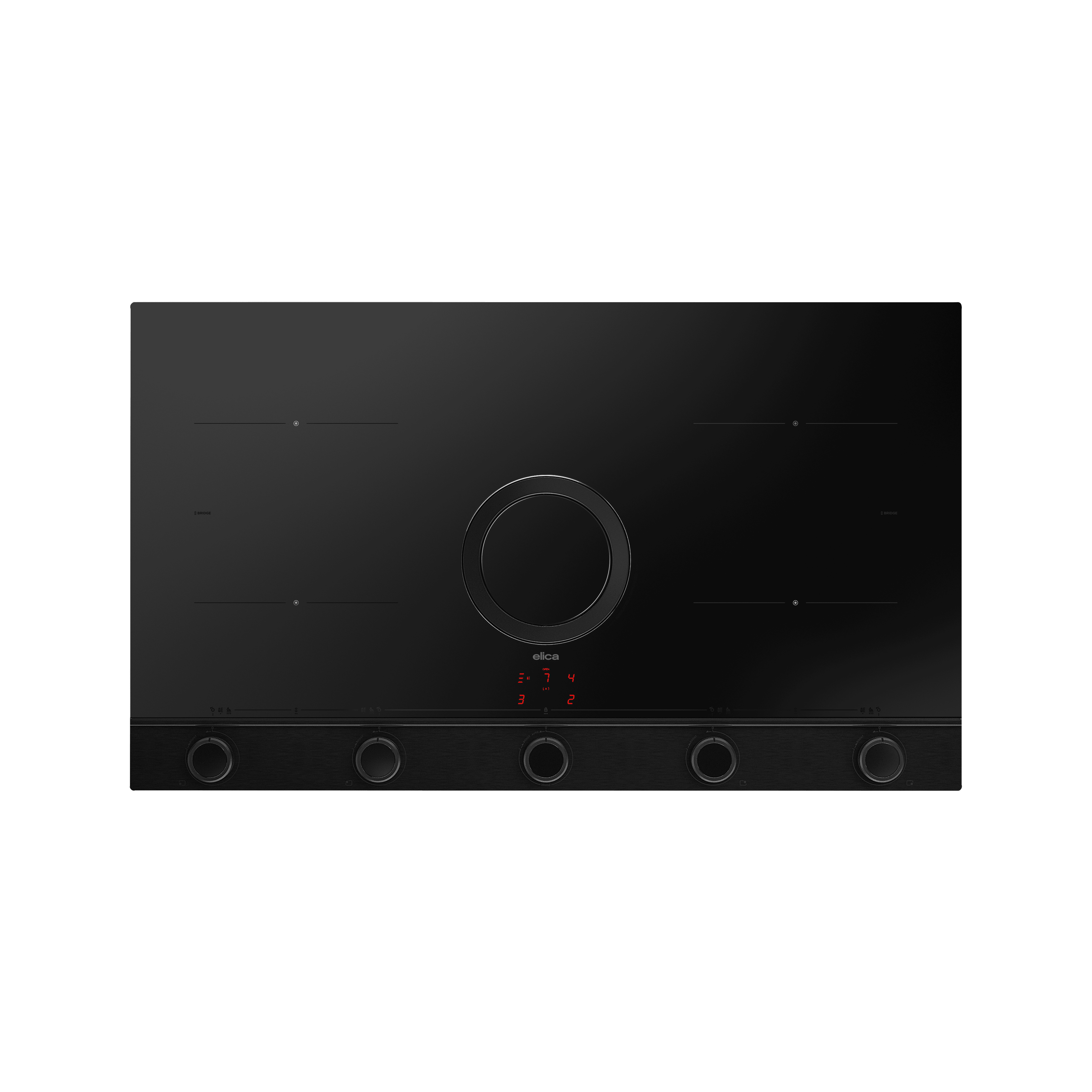 Hobs Induction Hobs With Extractor black thumb